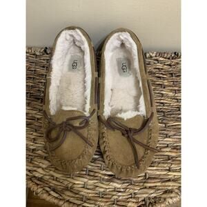 UGG Australia Alena Women's Suede Slippers - brown Size 8
